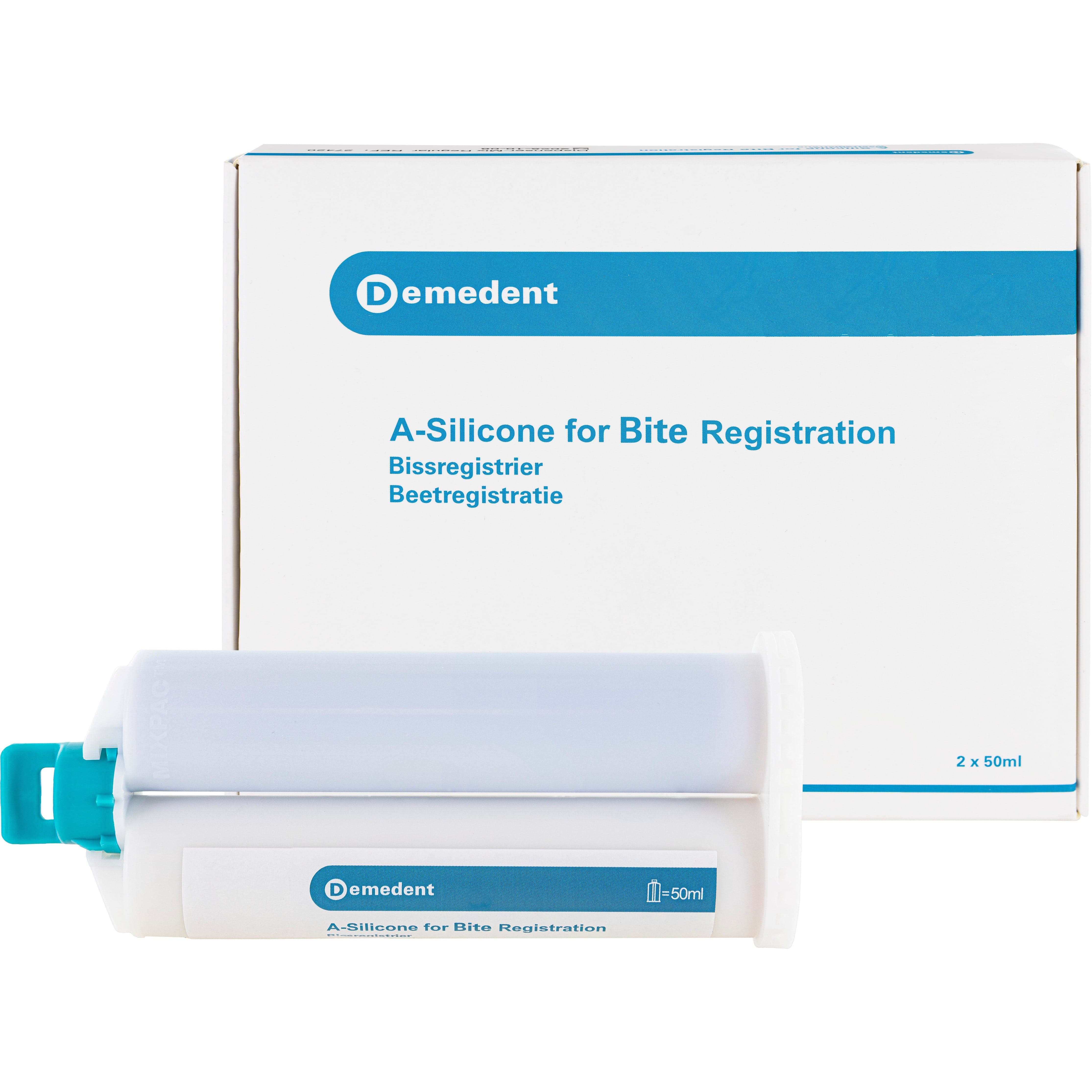 Demedent A-Silicone Bite Registration 2 x 50ml Ref 27421