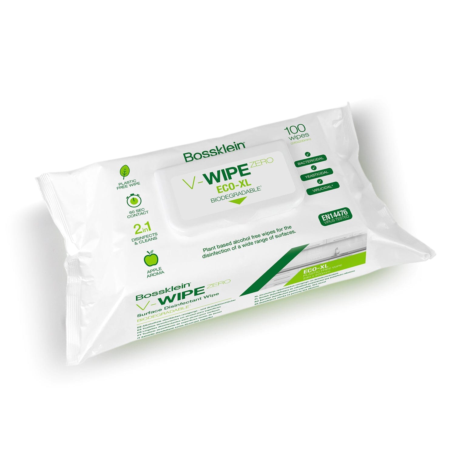 Bossklein V-WIPE ZERO ECO-XL Wipes