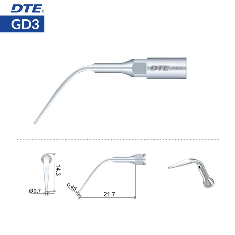 DTE General Scaler Tips (5pcs) – Satelec / NSK Compatible (5)