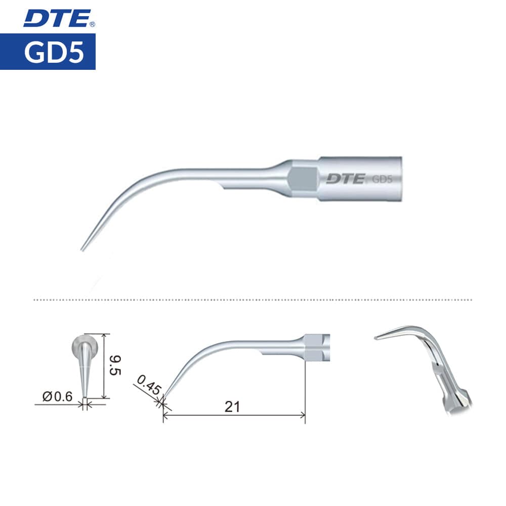 DTE General Scaler Tips (5pcs) – Satelec / NSK Compatible (5)