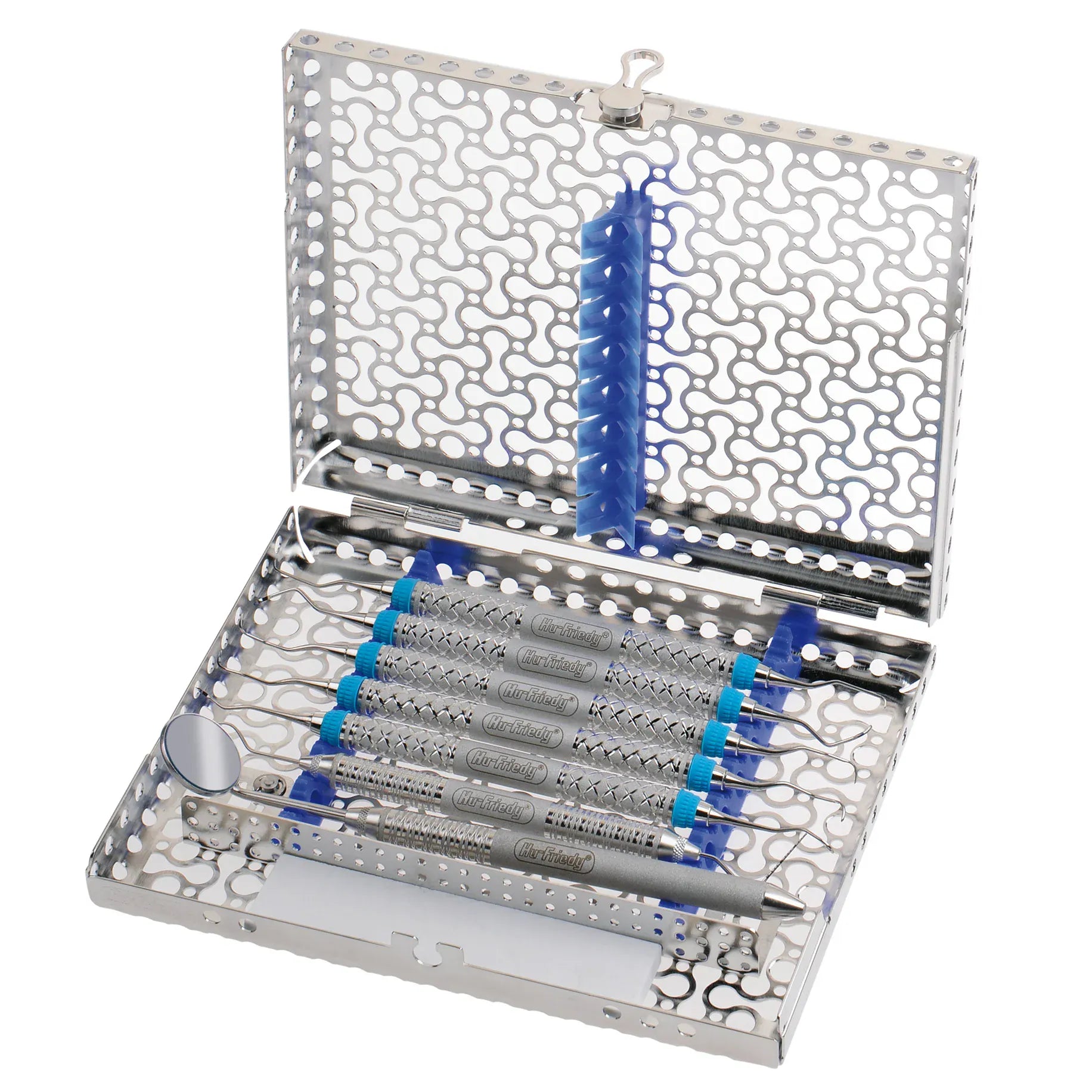 *CLEARANCE* Hu-Friedy IMS Infinity Cassette 1/2 DIN 8 Blue