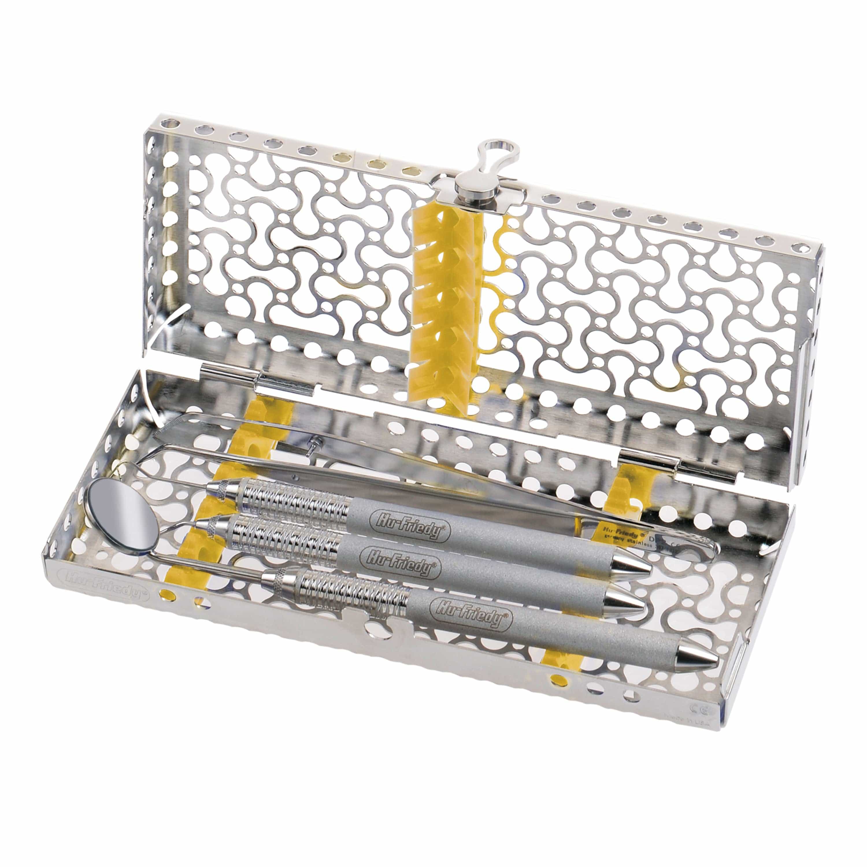 *CLEARANCE* Hu-Friedy IMS Infinity Cassette 1/4 DIN 5 Yellow IME14DIN55