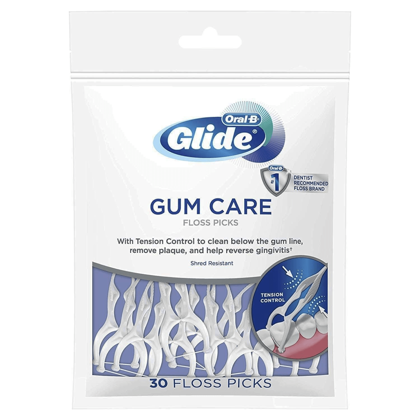 Oral-B Glide Floss Picks Pk30