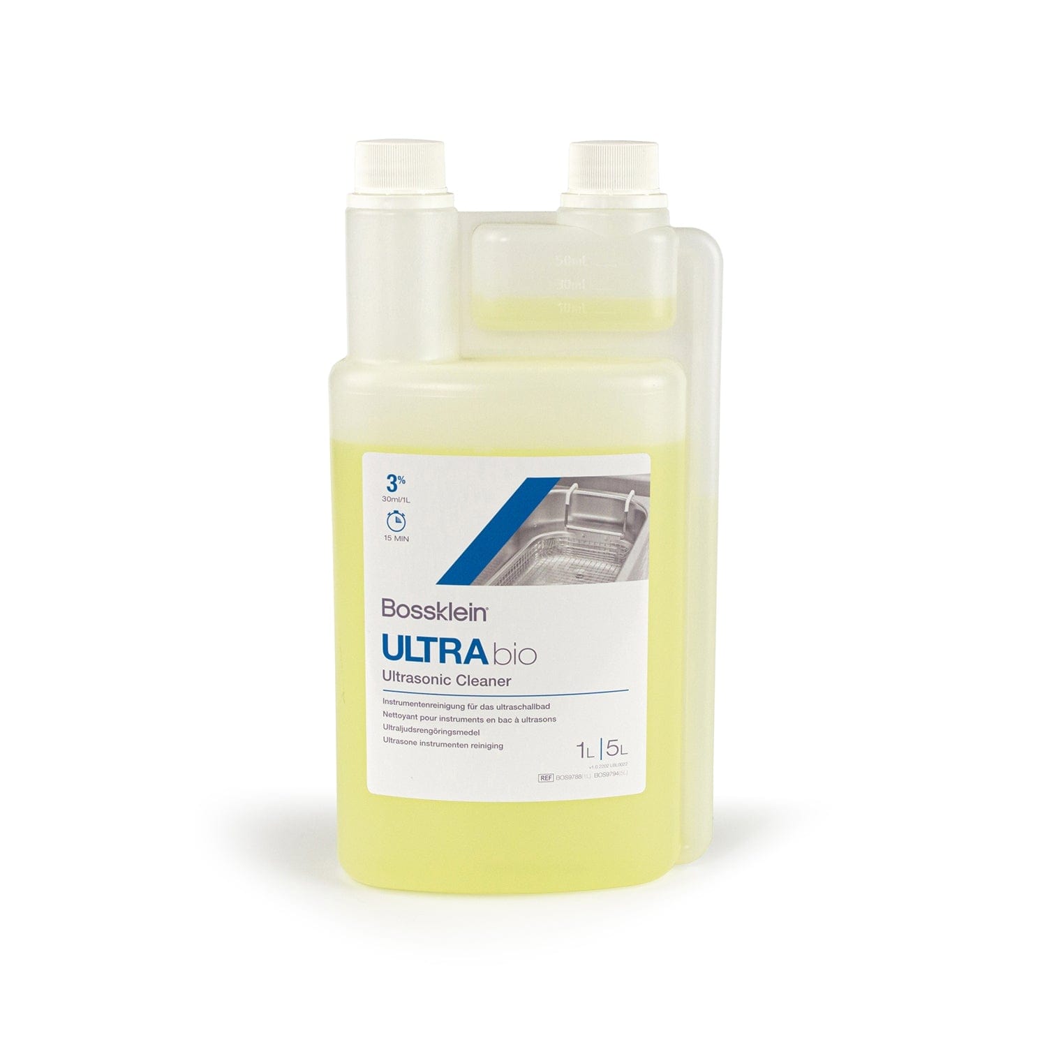 Bossklein Enzymatic Ultrasonic Cleaner Concentrate ULTRAbio