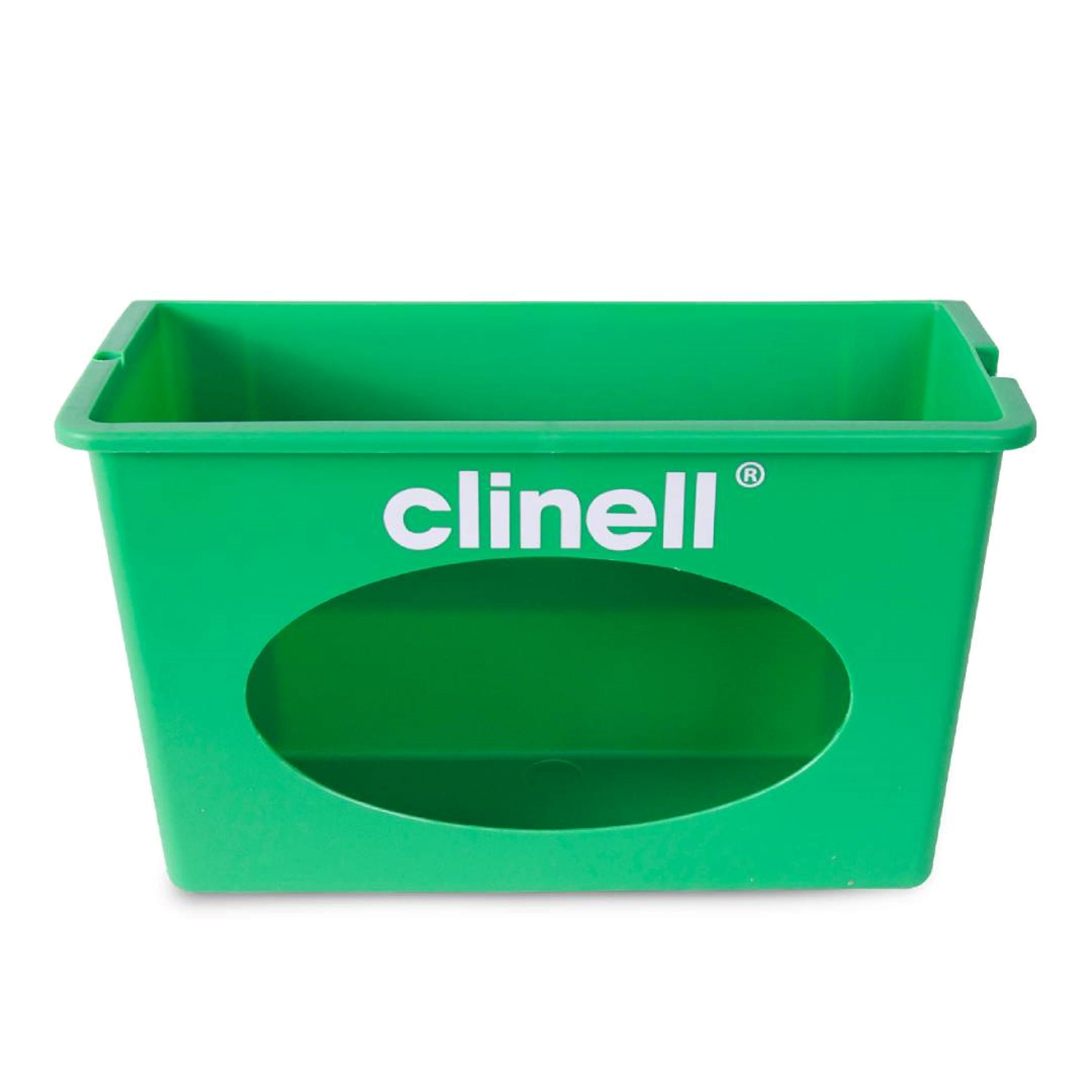 Clinell Wall Mounted Dispenser for Clinell Universal Wipes - Green