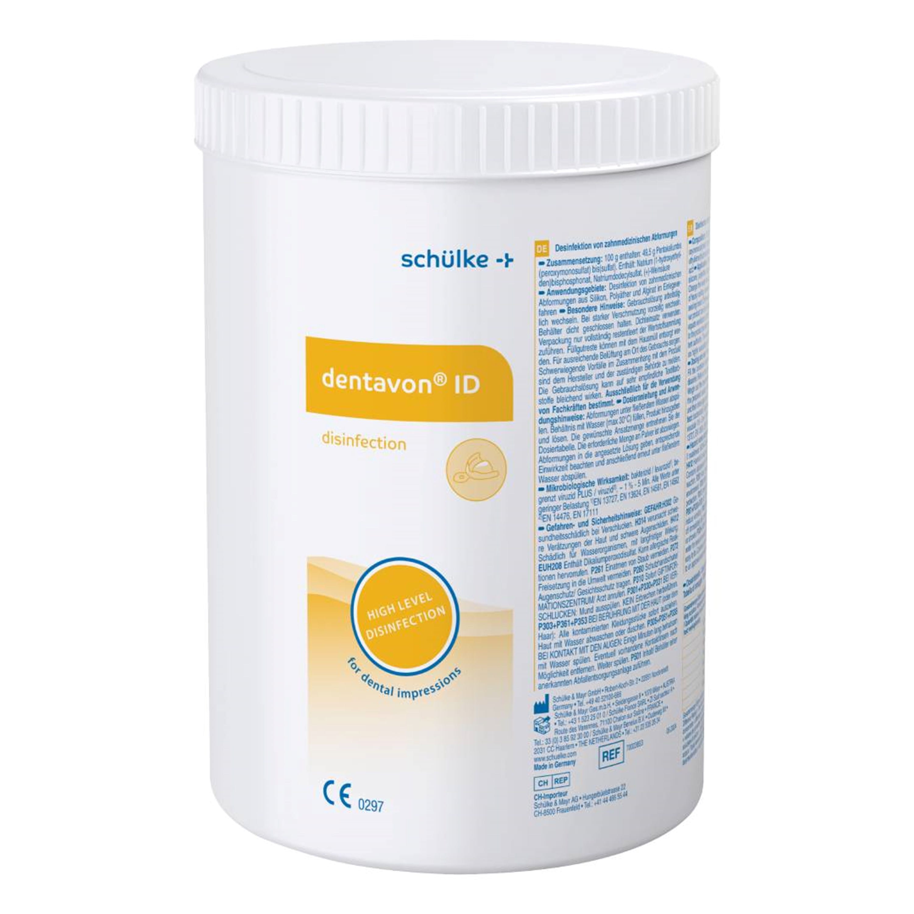 Schulke Dentavon ID 900g Tub