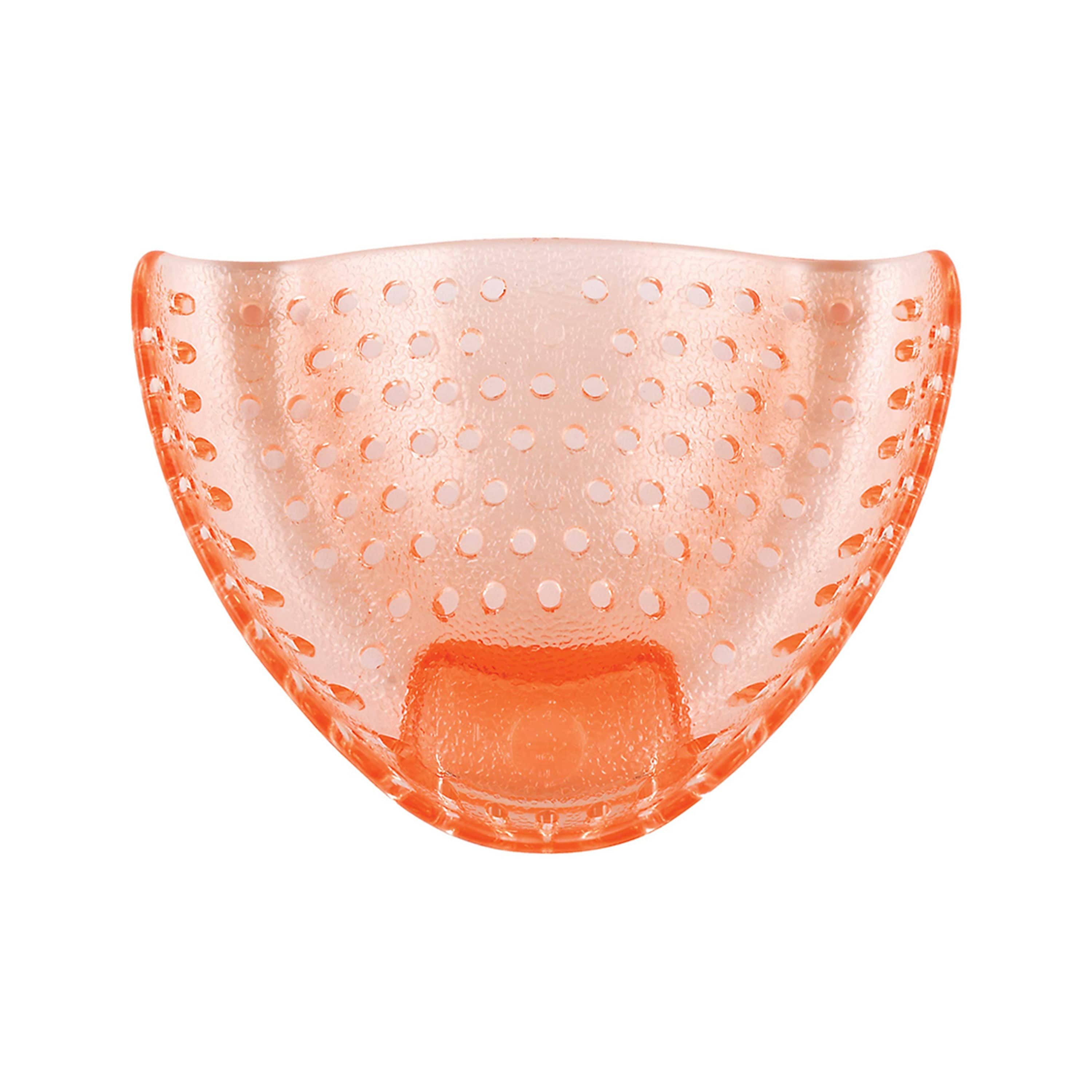 *CLEARANCE* Falcon Kiara Impression Trays Edentulous Upper Medium Shallow 5 Orange (25)