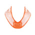 *CLEARANCE* Falcon Kiara Impression Trays Edentulous Lower Medium Shallow 6 Orange (25)
