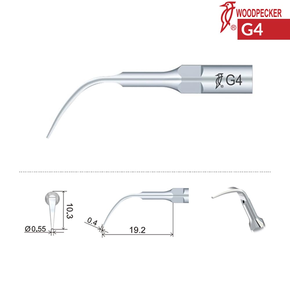 Woodpecker Scaler Tips (5pcs) – EMS Compatible