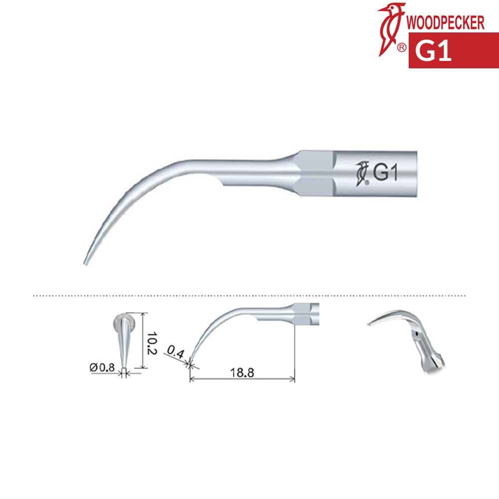 Woodpecker Scaler Tips (5pcs) – EMS Compatible
