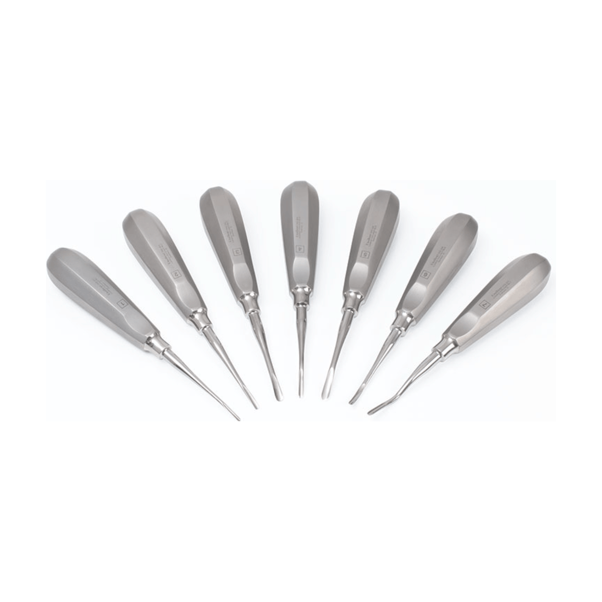 Autoclavable Instruments Luxation Instruments - Autoclavable Luxator Kit (Instruments No's 1 to ...