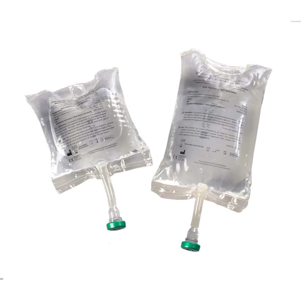 Sterile Saline Solution Water Pouches 0.9% Sodium Chloride