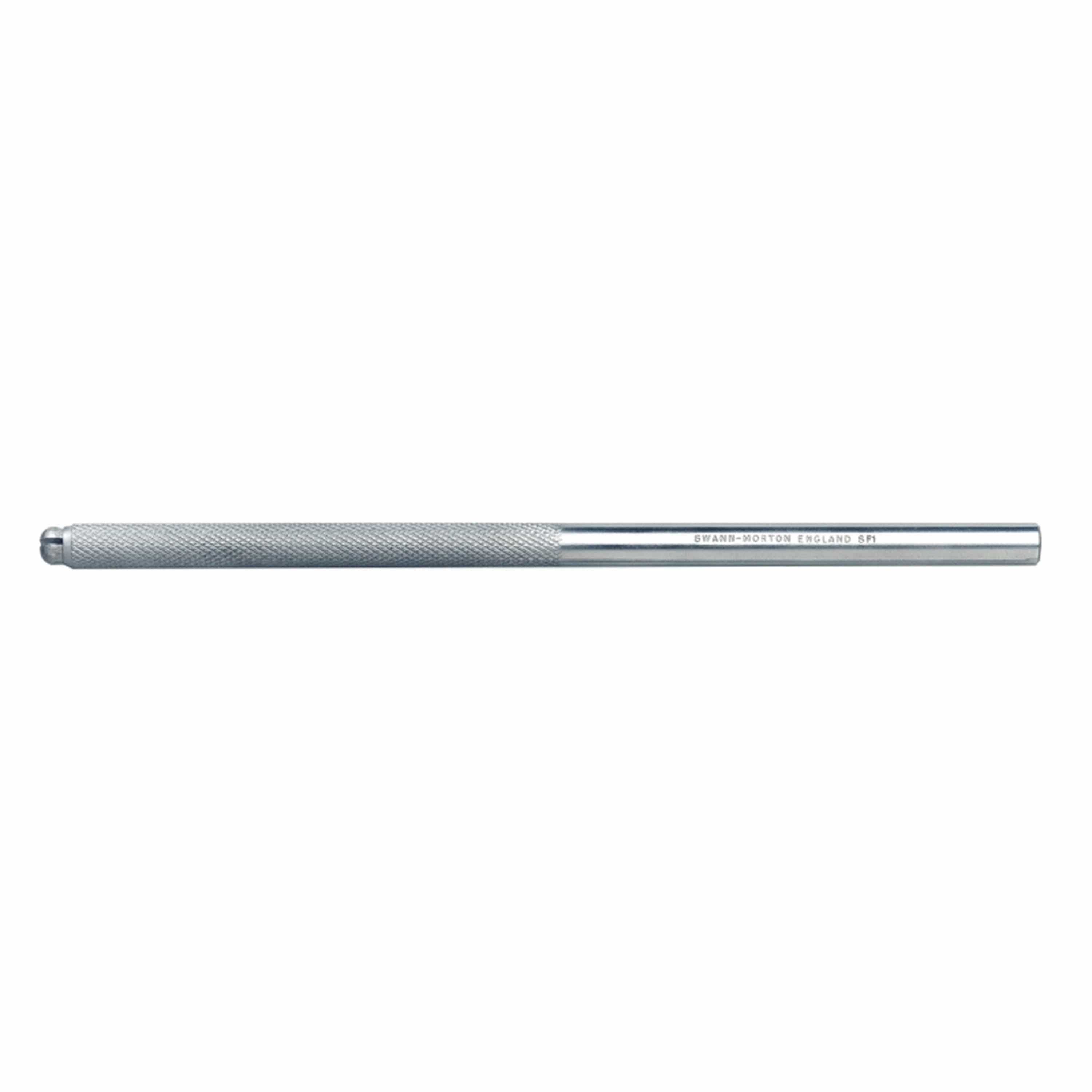 *CLEARANCE* Swann-Morton Scalpel Handle Stainless Steel No. SF1 - for fine blades (6051) (NO PACKAGING)