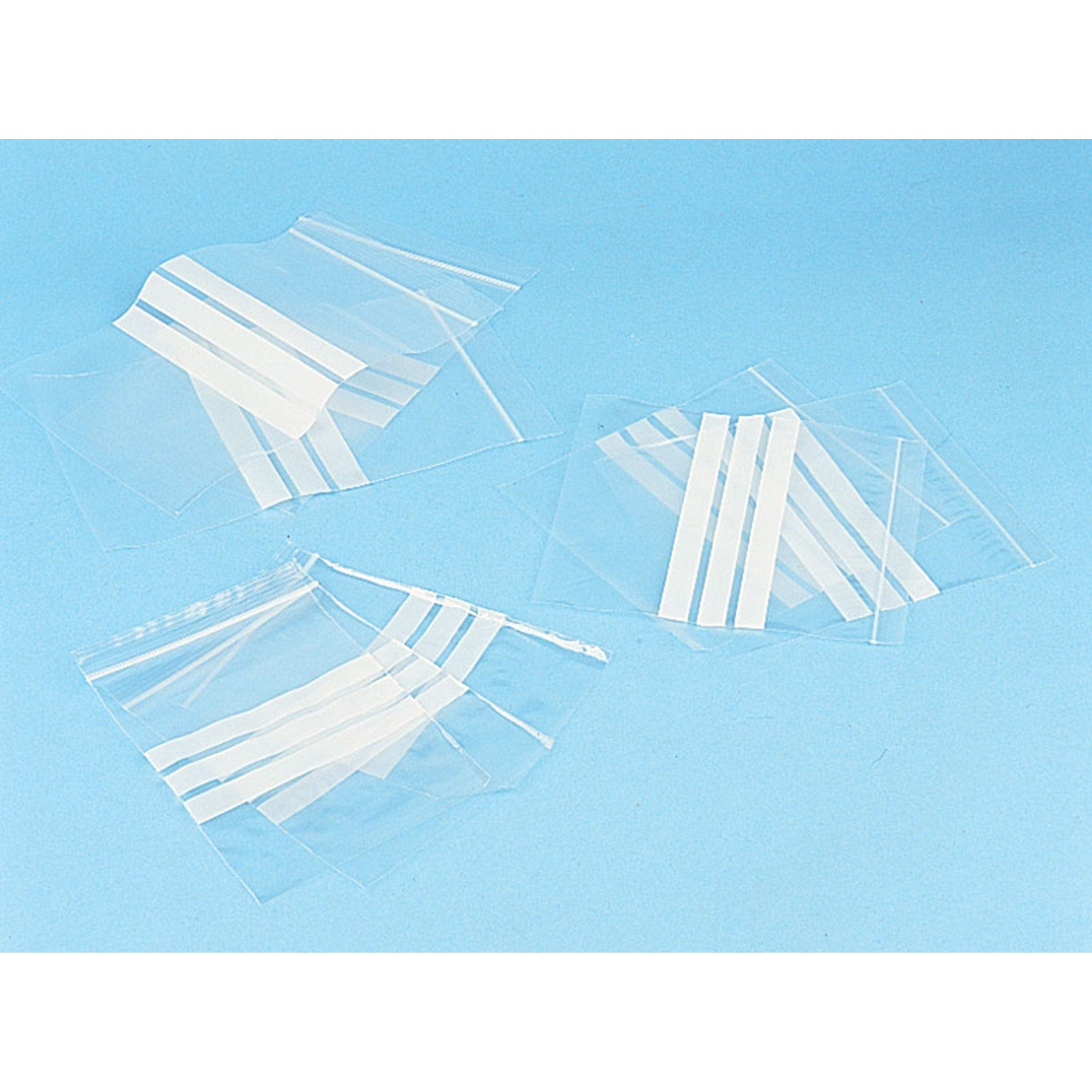 Plastic Minigrip Bags (Write-on) 6" x 9" Lab Bags (100)