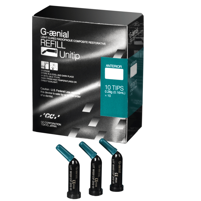 *CLEARANCE* G-aenial Anterior Unitips XBW (10)